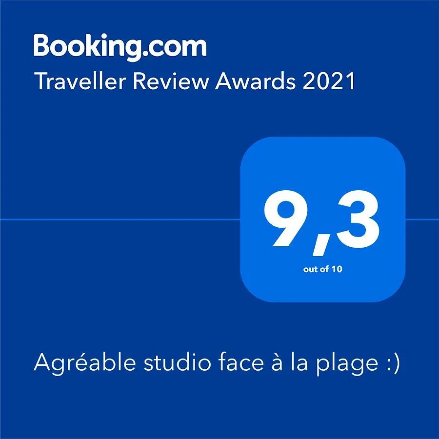 Agréable studio face à la plage :) Le Moule